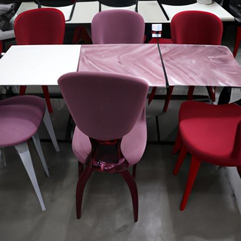 Fashion Cheap Restaurant Stackable PP factory direct sales Plastic Set Dining Room Furniture Dining Chair Free Sample Modern